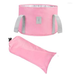 Ensemble d'accessoires de bain bassin de trempage des pieds pliable baignoire de trempage pliante extérieure sac à eau Portable Spa