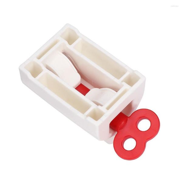 Ensemble d'accessoires de bain Dentifrice pratique Rolling Tube Squeezer Stand Holder Accessoires de salle de bain