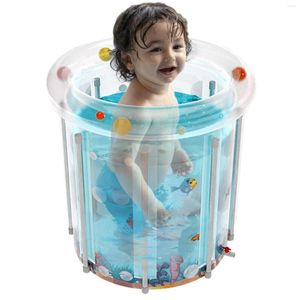 Ensemble d'accessoires de bain baignoire gonflable Durable pour ménage Spa pliant Portable PVC dossier baignoire adultes enfants corps complet baril