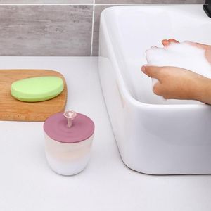 Juego de accesorios de baño Limpiador facial Espuma limpiadora Lavado de cara Espuma Copa espumosa