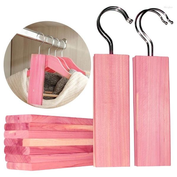 Conjunto de accesorios de baño orferta de fábrica, bloques de cedro rojo, tablones para almacenamiento de ropa y perchas de bloques, repelente de polillas para armario