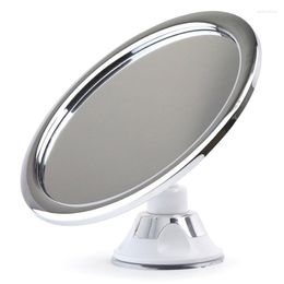 Bath Accessoire Set Fogless Makeup Mirror met houder Zuiging Cup 360 Rotatie Douchescheerspiegels Scie99999