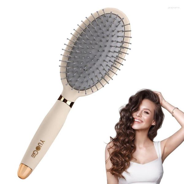 Ensemble d'accessoires de bain, peigne de Massage pour cheveux, démêlant pour femmes longues, brosse de coiffure avec poignée détachable, nettoyage facile de la perte