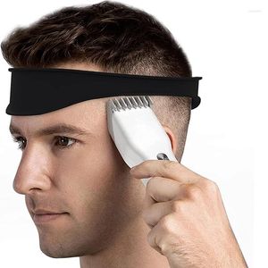 Bath Accessory Set Hair Trimming Curved Silicone Haircut Band For DIY Home Haircuts Buzz Fade And Taper Guide Clippers