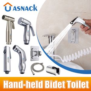 Ensemble d'accessoires de bain Bidet à main pulvérisateur de toilette en acier inoxydable Spray maison salle de bain pomme de douche salle de bain outils auto-nettoyants Bidet pomme de douche 230831