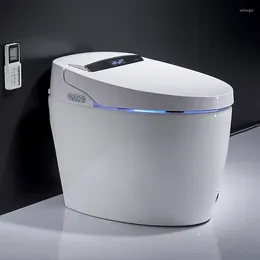 Badaccessoire set hoogwaardige sensor badkamer intelligente verwarmde slimme toilet keramiek s trap sifonic commodes