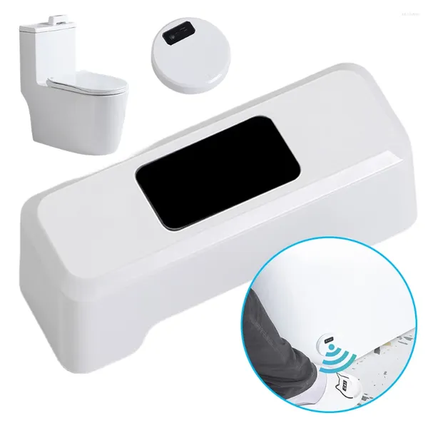 Batils de accesorios de baño inducción infrarrojos Válvulas de descarga de lavado impermeable sensor de descarga de inodoro inteligente de 1800 mAh a casa y