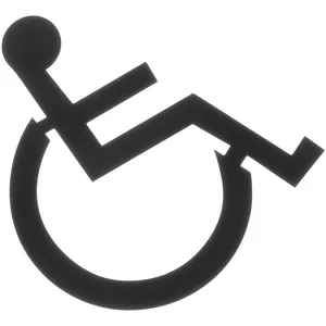 Ensemble d'accessoires de bain, panneau de toilettes unisexe, fauteuil roulant, salle de bains, porte en acier inoxydable, Handicaps