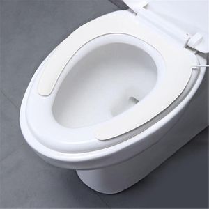 Badaccessoire set Smart USB Verwarmde warmere toiletstoel Coverkussen constante temperatuurverwarmingsbedekkingen kussen universele zelfklevend