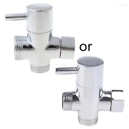 Ensemble d'accessoires de bain, adaptateur en T, 3 voies pour inverseur de Valve, pulvérisateur de Bidet de toilette, douche, livraison directe