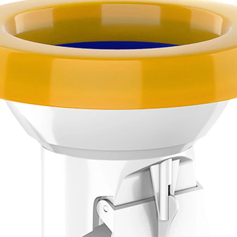 Badtillbehör Set Toalettflänsring Easy Installera anti -blockering av lukt Förhindra kontakt för badrum