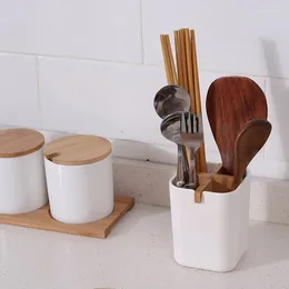 Conjunto de accesorios de baño totalmente bambú soporte para cepillo de dientes naturalmente ecológico