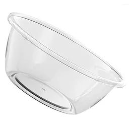 Badaccessoire set transparant plastic wasbasine voor gezichtsreiniging badkamer wassen keuken opslag kuip medium