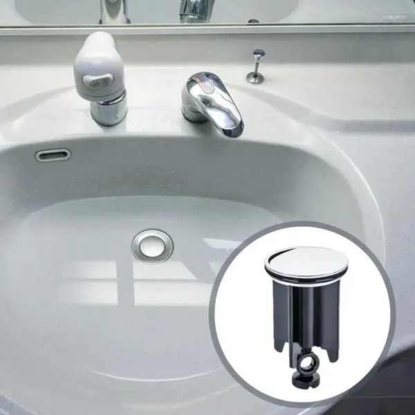 Juego de accesorios para baño, enchufes de drenaje universales, 40mm, altura ajustable para bañera, fregadero, tapones antioxidantes de sellado fuerte y resistente