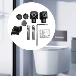 Accesorios de baño establecido kits de fijación de inodoro montada en la pared tornillos pernos múltiples piezas de baño resistentes hardware práctico para centro comercial