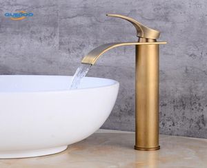 Bassin de bain robinet en laiton antique bronze fini robinet lavaber mélangeur vanity water water salle de bain robinets1529617
