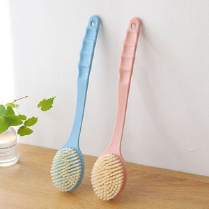 Bath Brush Back Body Bathing Shower Scrubber Brushes Long Handle Exfoliating Scrub Skin Massager Exfoliation Bathroom Remove BH4108 TYJ