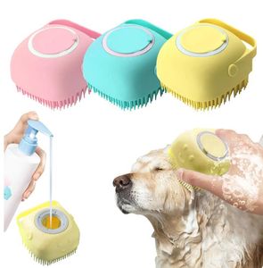 Brosse de bain avec crochet, brosse en Silicone souple pour les pieds, nettoyage de la boue, dissolvant de saleté, Massage du dos, douches, brosses de bain pour chiens et chats