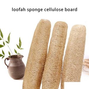 Bain Brosses Éponges Épurateurs Fl Loofah Naturel Exfoliant Bio Éponge Cellose Douche Gommage Cuisine Salle De Bains Inventaire En Gros Dhby5