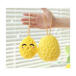 Badborstels Sponzen Scrubbers Honeycomb Bad Bad Scrubber Body Scrub Sponge Zachte schuim Badkamer Douche Reinigingsgereedschap Delive Dhbub