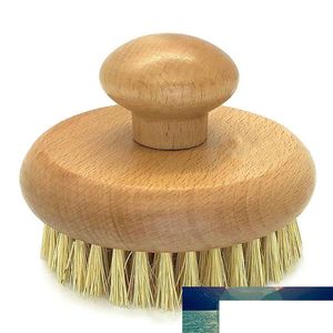 Brosses de bain Éponges Épurateurs Plante Sisal Corps Mas Brosse Cactus Exfoliant Bois Naturel Peau Humide Exfoliant Avec Doux Et Rigide B Dhfnc