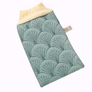 Badhandschoenborstels Douche Spa Exfoliator Body Cleaning Scrub Mitt wrijven dode huid verwijderen willekeurige kleur rra854