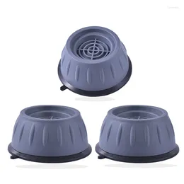 Alfombrillas de baño 1/4pcs anti vibración Pad Mat de goma Slip Slipstop Silencio de lavadora universal Refrigerador de muebles AMORTES AMORTADORES