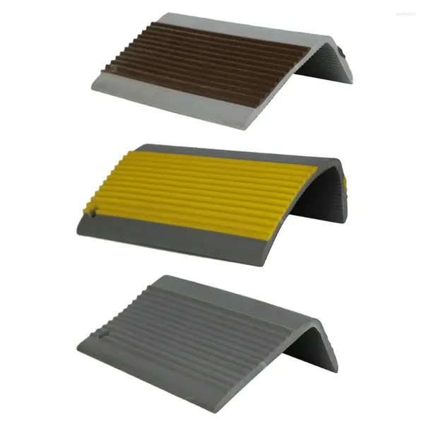 Tapis de bain 100cm Escalier Anti Slip Tape PVC Angle Step Edge Couverture de protection antidérapante Traction Grip Pads 50mmx25mm