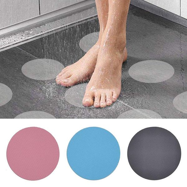 Tapis de bain 10 pièces anti-dérapant baignoire salle de bain autocollants tapis de douche fleur forme sol sécurité cuisine décalcomanies