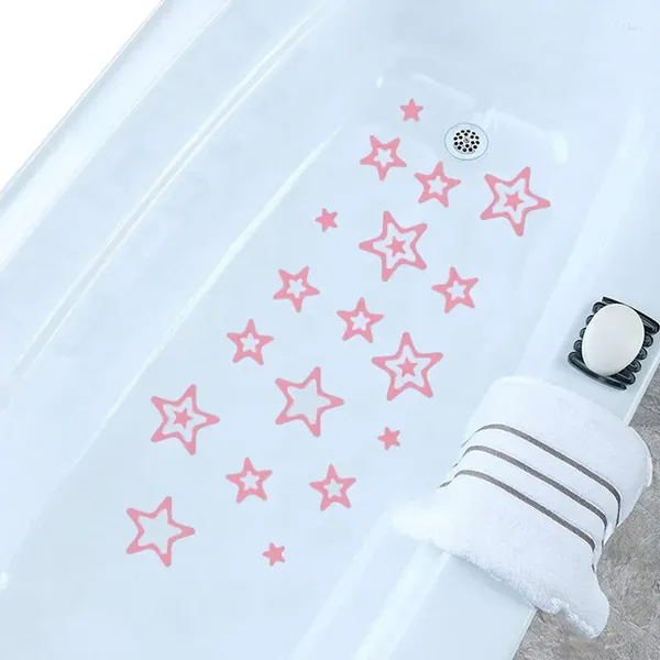 Mattes de bain 10pcs / Set Salle Stickers non glissés Stickers Sécale de baignoire imperméable Striènes de la sécurité de douche antidérapante