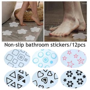 Badmatten 12 stks/set tegelvloer Lijm anti-slip stickers zwembad niet-slip badkamer peva