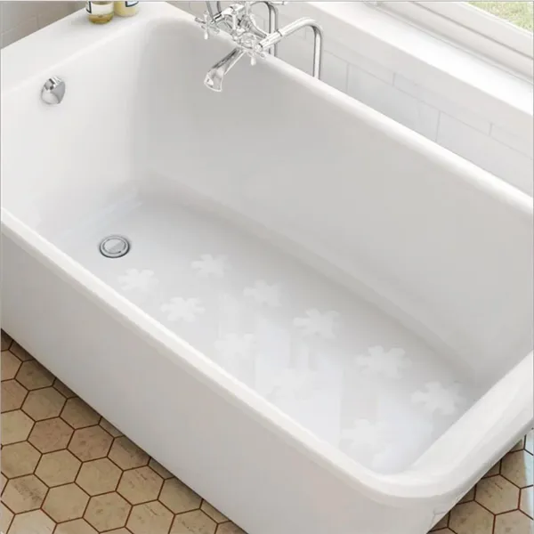 Mattes de bain 20 pcs autocollants de baignoire antidérapante