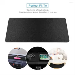 Badmatten 27x15cm auto dashboard plakkerige anti-slip PVC-mat voor telefoonsleutel zonnebrillen houder interieur accessoires niet-slip kussen