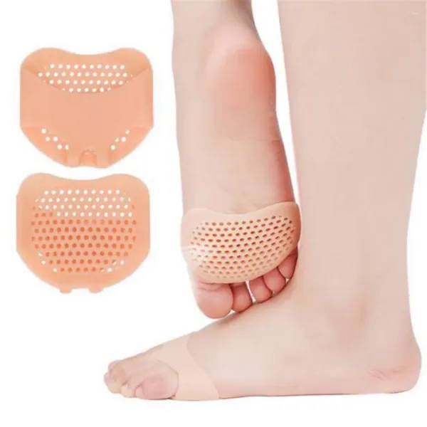 Mats de baño 2PAIERS Silicona Moda Metatarsal Separador de los pies ortes de pie Massage Isolas de calcetines Fordots Herramienta de cuidado