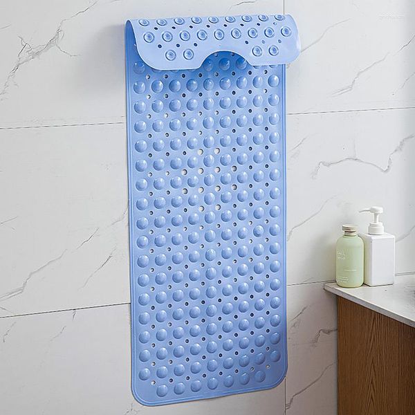 Tapis de bain 39x69cm tapis anti-dérapant baignoire tapis de douche tapis de salle de bain antidérapant avec ventouse tapis de sol écologique
