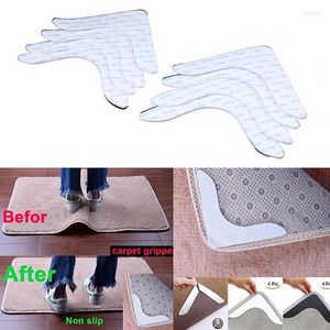 Esteras de baño 4/8pcs almohadilla antideligüenal rizada adhesiva pegatina bordes de la alfombra del hogar del hogar decoración de la ducha