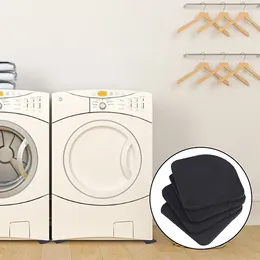 Tapis de bain 4pcs machine à laver réfrigérateur EVA anti-vibrations tapis tapis protecteur anti-rayures pour appareils ménagers