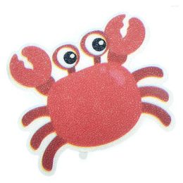 BADMATS 5 PCS HOPE TUB PAKERS MARIET ONGANISME Vormstickers Letter Cartoon Non-slip Badkamer Crab Frosted Child