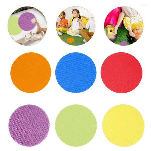 Mattes de bain 72pcs enfants marquants de tapis autocollants enfants marqueurs