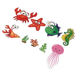 Badmatten 9 stuks badkuip antislipstickers stickers kinderen Mariposas Decorativas Para Pared Sea