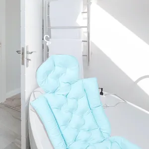 Tapis de bain accessoires tapis adulte Support de Massage complet du corps oreiller de baignoire coussin de bain en Pvc