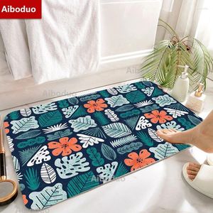 Badmatten Aiboduo 40x60cm Vintage HD Drukken Woonkamer Vloer Mat Niet -slip Bathmat Tapijt Tapijt Tapijt Huisdecoratie voor familiebedrijf badkamer badkamer