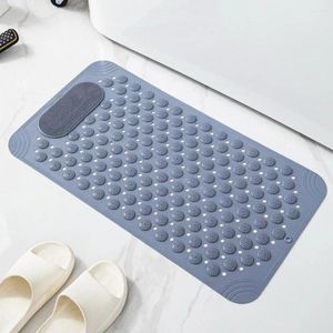 Badmatten Anti-slipkussen Uitstekende zachte textuur Douchemat Anti-Deform Feet Massage Hoge taaiheid badkamervoorraad