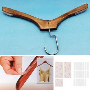 Badmatten Anti-slipstickers voor kledinghangers Hanger Strip 20 stks Lijm Tape Transparante kastaccessoires