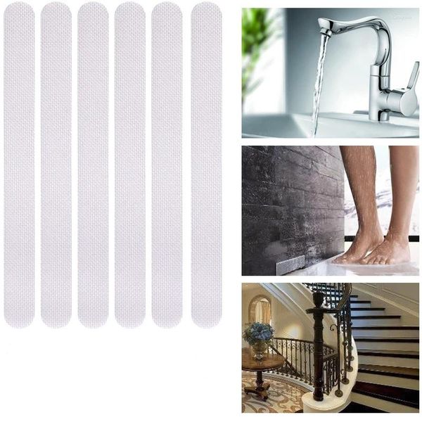 Tapis de bain bandes antidérapantes, autocollants de douche transparents, sécurité Non pour baignoires, escaliers, fournitures ménagères