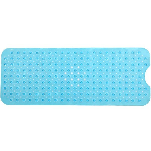 Tapis de bain Tapis de baignoire pour cabine de douche 39,4 x 15,7 pouces Tapis de baignoire antidérapant et sans latex avec ventouses Tapis de salle de bain lavables en machine 230922