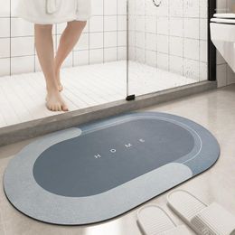 Mats de baño Baño Anti-Slip Farter Anti-Oil Alfombras Cocina de secado para la puerta de secado