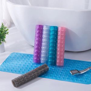 Mattes de bain Tapis de massage antidérapant de salle de bain PVC DOUCHE Espacement sanitaire tapis de toilette