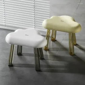 Tabouret de salle de bain de salle de bain plastique Plastique épaissie de chaises de banc de pédales non glipt épaissis