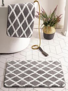 BADEMATS BADBARE ingang Deur Mat Wasbaar Non-slip keukenvloer slaapkamer slaapkamer slaapkamer waterdichte moderne tapijten vloerkleed